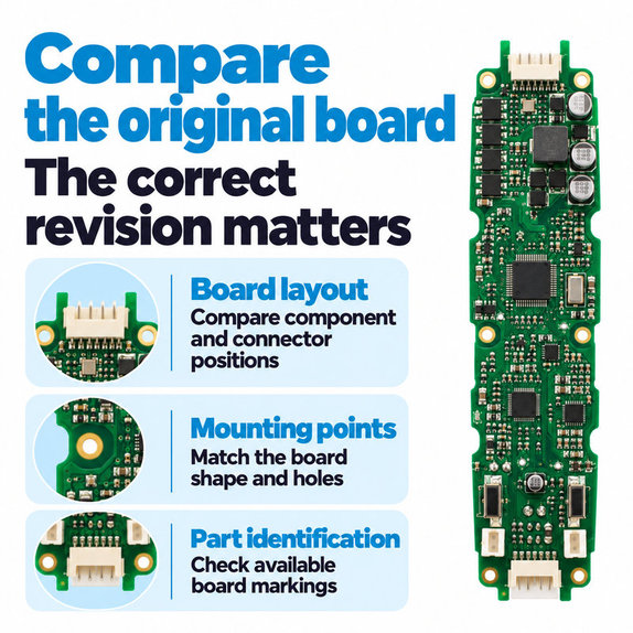 Carte mère PCB pour Dyson Airwrap HS01, HS05