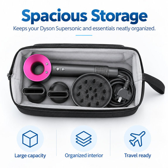 Étui de voyage pour Dyson Supersonic