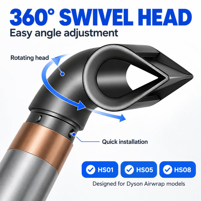 Concentrateur Blade pour Dyson Airwrap HS01, HS05, HS08