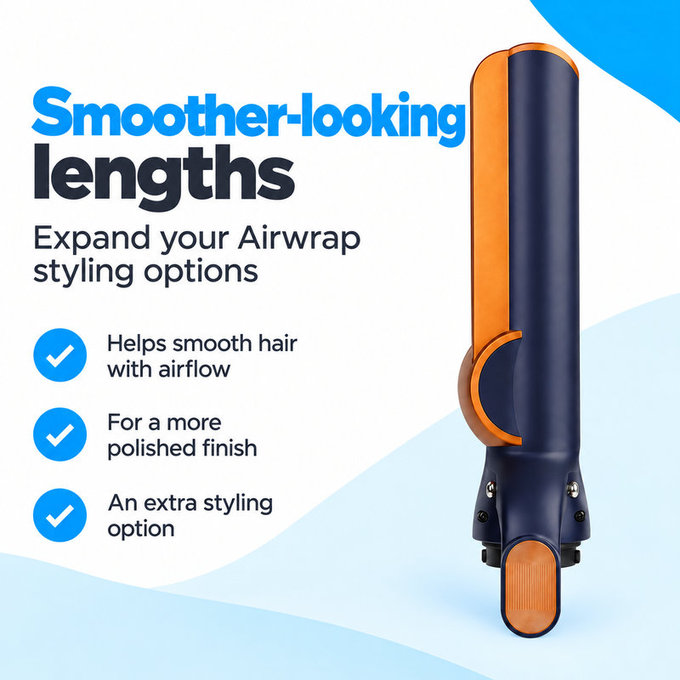 Embout de lissage des cheveux pour Dyson Airwrap HS01, HS05, HS08