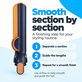Embout de lissage des cheveux pour Dyson Airwrap HS01, HS05, HS08