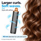 Embout long pour boucles pour Dyson Airwrap HS01, HS05, 40 mm, Nickel / Copper