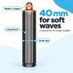 Embout long pour boucles pour Dyson Airwrap HS01, HS05, 40 mm, Nickel / Copper