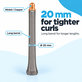 Embout long pour boucles pour Dyson Airwrap HS01, HS05, 20 mm, Nickel / Copper