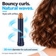 Embout court pour boucles pour Dyson Airwrap HS01, HS05, 30 mm, Prussian Blue / Rich Copper
