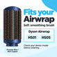 Brosse lissante douce pour Dyson Airwrap HS01, HS05, Prussian Blue / Rich Copper