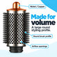 Brosse ronde grande volumisante pour Dyson Airwrap HS01, HS05, Nickel / Copper