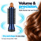 Brosse ronde petite volumisante pour Dyson Airwrap HS01, HS05, Prussian Blue / Rich Copper