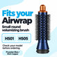 Brosse ronde petite volumisante pour Dyson Airwrap HS01, HS05, Prussian Blue / Rich Copper