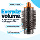 Brosse ronde moyenne volumisante pour Dyson Airwrap HS01, HS05, Nickel / Copper
