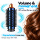 Brosse ronde moyenne volumisante pour Dyson Airwrap HS01, HS05, Prussian Blue / Rich Copper