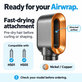 Embout de séchage rapide pour Dyson Airwrap HS01, HS05, Nickel / Copper