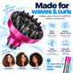 Diffuseur Wave + Curl pour Dyson Airwrap HS05, Fuchsia