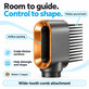 Peigne à dents larges pour Dyson Airwrap HS01, HS05, Nickel / Copper