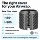 Cache de filtre arrière pour Dyson Airwrap HS01, HS05