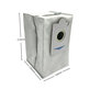 Sac à poussière, 3 pièces, Charbon actif pour Ecovacs Deebot X2-series, X5-series