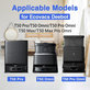 Filtre HEPA, 2 pièces pour Ecovacs Deebot T50 Omni, T50 Pro Omni, T50 Max, T50 Max Pro Omni