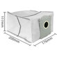 Sac à poussière, 4 pièces pour Ecovacs Deebot T30c, T50-series, T80-series, X8-series, X9 Pro-series