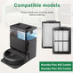 Filtre HEPA, 2 pièces pour iRobot Roomba Plus 505, 507, 405, 4020