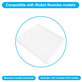 Filtre à poussière, 2 pièces pour iRobot Roomba Combo Essential, Roomba 105 Combo, 104 Combo