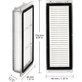 Filtre HEPA, 2 pièces pour Xiaomi Dreame L20 Ultra, X20 Pro, X20 Pro Plus
