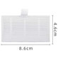 Filtre à poussière, 2 pièces pour Xiaomi Lydsto W2