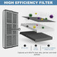Filtre HEPA, 2 pièces pour Xiaomi Dreame X40 Ultra, L40 Ultra, X30 Ultra, L10s Ultra Gen2, L10s Pro Ultra, Mova E30 Ultra