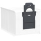 Sac à poussière, 2 pièces pour Xiaomi Dreame X40 Ultra, X50 Ultra, L40s Pro Ultra, L40 Ultra, L10s Ultra Gen2, Mova E30 Ultra, Mova V50 Ultra, P60