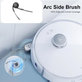 Brosse latérale, 2 pièces pour Xiaomi Roborock Qrevo Curv, Qrevo Edge, Saros 10, Saros 10R, QV 35A
