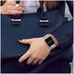 Bracelet Milaneseband pour Apple Watch 8 / 9 / 10 / 11 / SE (40 / 41 / 42 mm), Rose Gold, Tech-Protect