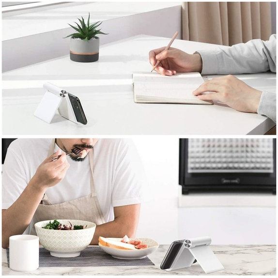 Support Z1 Universal Stand Holder Smartphone & Tablet, noire, Tech-Protect