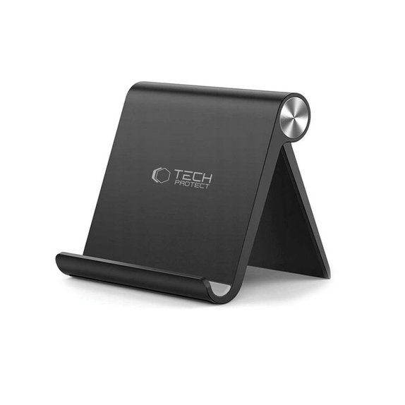 Support Z1 Universal Stand Holder Smartphone & Tablet, noire, Tech-Protect