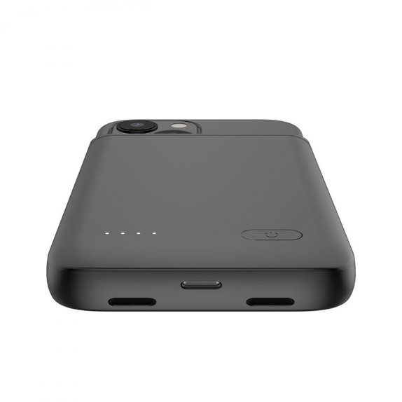 Batterie externe Powercase 4700mAh pour iPhone 12 Mini / 13 Mini, noire, Tech-Protect