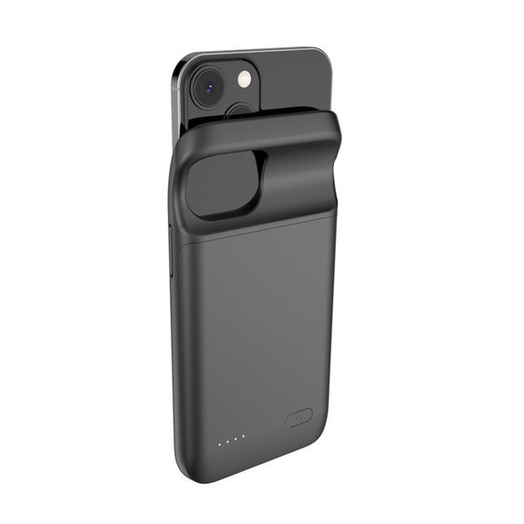 Batterie externe Powercase 4700mAh pour iPhone 12 Mini / 13 Mini, noire, Tech-Protect