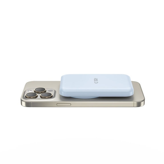 Batterie externe PB10 Lifemag MagSafe 5000mAh, bleue, Tech-Protect