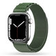 Bracelet Nylon Pro pour Apple Watch 8 / 9 / 10 / 11 / SE / Ultra (44 / 45 / 46 / 49 mm), Military Green, Tech-Protect