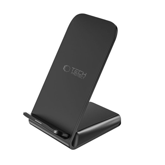 Chargeur sans fil QI15W-S2 15W, noire, Tech-Protect