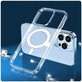 Coque FlexAir Hybrid MagSafe pour Samsung S23, transparente, Tech-Protect