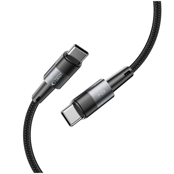 Câble Ultraboost USB-C Cable PD 60W / 3A 25CM, grise, Tech-Protect