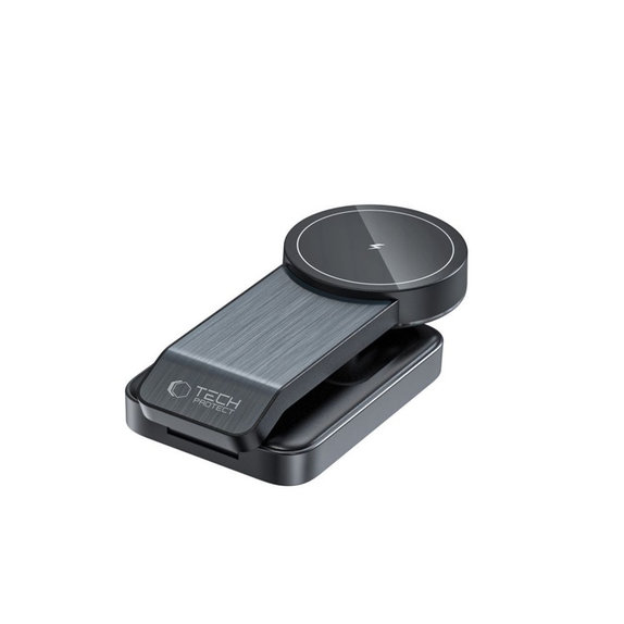 Chargeur sans fil QI15W-A28 3IN1 Magnetic MagSafe, noire, Tech-Protect