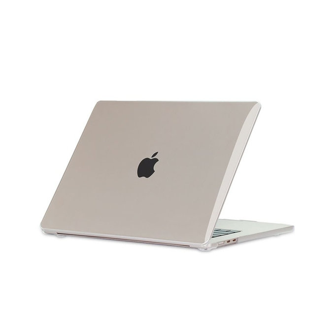 Coque Smartshell pour MacBook Air 15 M2-M5 2023-2026, Crystal Clear, Tech-Protect