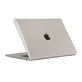 Coque Smartshell pour MacBook Air 15 M2-M5 2023-2026, Crystal Clear, Tech-Protect