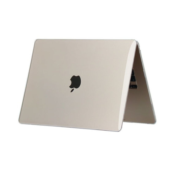 Coque Smartshell pour MacBook Air 15 M2-M5 2023-2026, Crystal Clear, Tech-Protect
