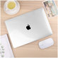 Coque Smartshell pour MacBook Air 15 M2-M5 2023-2026, Crystal Clear, Tech-Protect