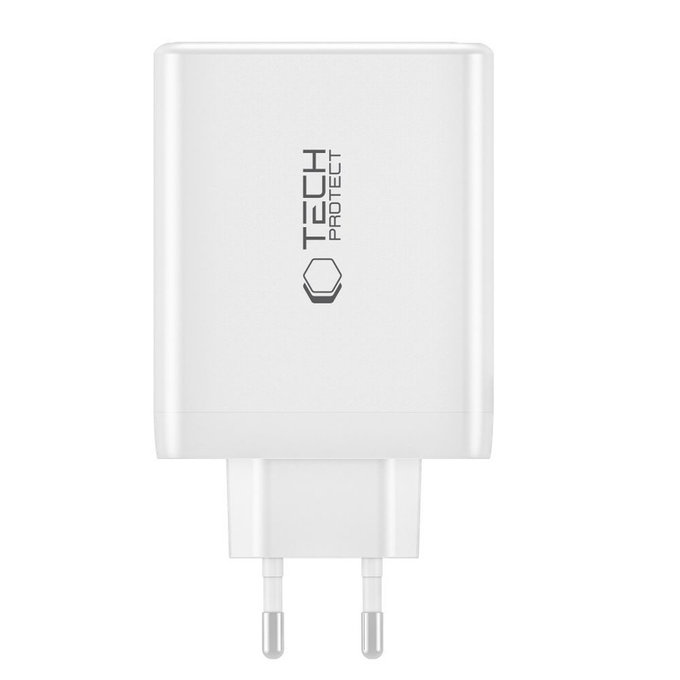 Chargeur secteur NC100W-GAN 4-PORT PD 100W / QC3.0, blanche, Tech-Protect