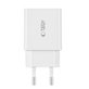 Chargeur secteur C35W 2-PORT PD 35W + USB-C Cable, blanche, Tech-Protect