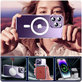Coque FlexAir Hybrid MagSafe pour Samsung S24, transparente, Tech-Protect
