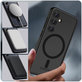Coque MagMat MagSafe pour Samsung S24, Matte Black, Tech-Protect