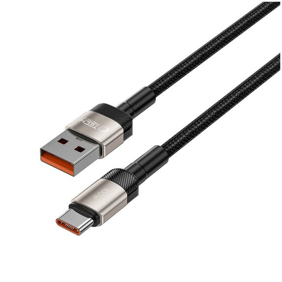 Câble Ultraboost Evo USB-C Cable 100W/5A 100cm, Titanium, Tech-Protect
