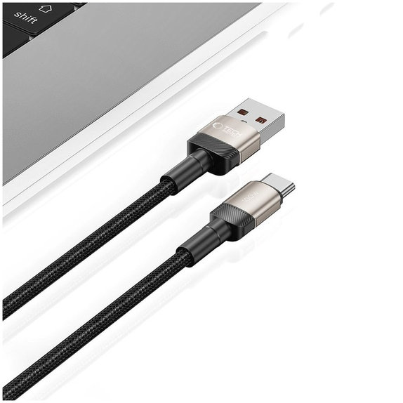 Câble Ultraboost Evo USB-C Cable 100W/5A 100cm, Titanium, Tech-Protect